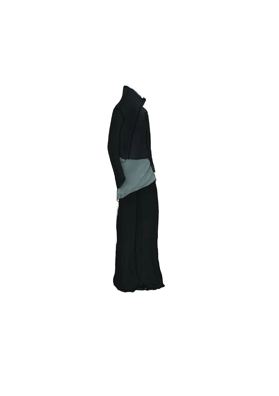 Sonder Look 5: monochrome oversized silhouette
